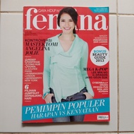 MAJALAH FEMINA 2013 - COVER MAUDY KOESNAEDI