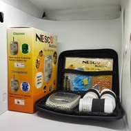 alat nesco multicheck 3 in1 Cek Gula Darah, Kolesterol dan Asam Urat