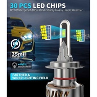 BEAMFLY H7 LED H15 Bulb 160W High Brightness 38000Lm LED C 6500K Cool White Fog Headlight Bulb
