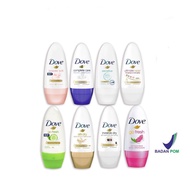 Dove Deodorant Roll on Whitening/Ultimate Repair/Sensitive/Go fresh/Powder soft/silk dry