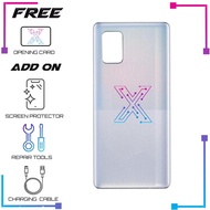 Back Cover  For Samsung A71 / A715F Back Panel Glass Housing Battery Cover