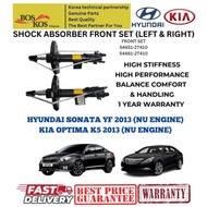 ABSORBER FRONT LEFT & RIGHT [LH 54651/661-2T410] HYUNDAI SONATA YF / KIA OPTIMA K5  (BOSKOS : KOREA)