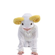 White sheep costume for children