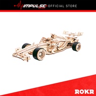 Robotime ROKR 3D Wooden Puzzle Mechanical Gear LK505 - Racing Car