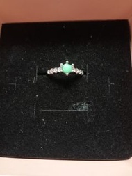 果綠底_翡翠戒指/玉石戒指Fruit green bottom_Jade ring/jade ring