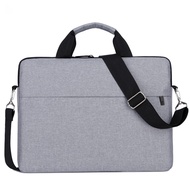 ☈◇  Business Style Laptop Bag 15.6 14 13.3 inches Notebook Sleeve Case Travel Carrying Bag for Macbook Air 13