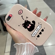 Phone Case For Realme C2 C2s OPPO A1k Case Casing Butterfly Group HP Pattern Round Fat Silicone Soft