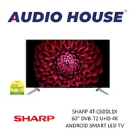 [Bulky] SHARP 4T-C60DL1X 60" DVB-T2 UHD 4K ANDROID SMART LED TV ***3 YEARS WARRANTY BY SHARP***