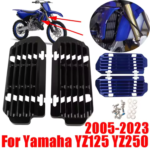 For Yamaha YZ125 YZ250 YZ125X YZ250X YZ 125 250 YZ 125X YZ 250X Motorcycle Accessories Radiator Gril