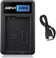 LCD USB Battery Charger for Nikon D3100, D3200, D3300, D3400, D3500 Digital SLR Camera