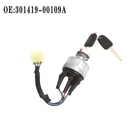301419-00109 Excavator ignition switch starter starter key accessory applicable to Doosan Daewoo pow