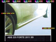 ABS225 Kia Forte 2011 ABS Side Skirt Body kit Bodykit