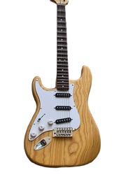 New Arrival Left Handed Fender Stratocaster Electric Guitar Natral Wood Body SSS Pickup Imported Hardware High Quality