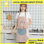 Hand-wiping Kitchen Household Cooking Apron Oil-proof Waterproof Men Women Adult Waist Coffee Fashio