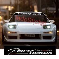 Cutting sticker for Honda Brio Mobilio crv Civic jazz Honda power windshield sticker