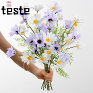 Artificial Flower, Silk 5 Heads 5 Heads Chamomiles, Home DIY Home Decoration Party Decorations