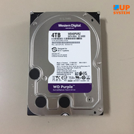HDD WD Purple (WD40PURZ) / 4TB / SATA 6Gb/s / 5.4RPM / Size 3.5นิ้ว (มือสอง)