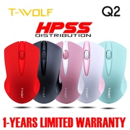 T-WOLF Q2 Q4 MX350 2.4GHz Wireless Mouse USB Optical Mouse. SPK7314 M314 m170 m238 m331 m221 m100 M3