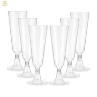 GRDOG 1/10Pcs Plastic Disposable Clear Champagne Cotail Glasses  Cups Birthday Party Wedding Anniver