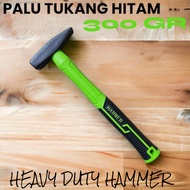 PALU TUKANG 300GR FULL HITAM HEAVY DUTY GAGANG KARET 7634
