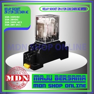 Relay Socket ZN LY2N 220 / 240V AC