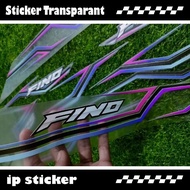 FINO F1 125 TRANSPARENT STRIPING STICKER COSTUME SIMPLE ELEGANT LINE can be customized