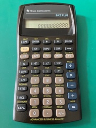 Texas Instruments BA II Plus Financial Calculator 財務計算機