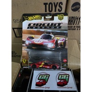BRCAB10-4, With Case, Ferrari 499p Circuit Legends Car Culture, 2025 Hot Wheels