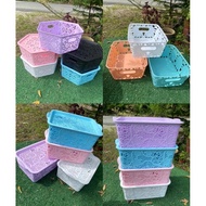 25cmx17.5x11 BEKAS SERBAGUNA + PENUTUP / MULTIFUNCTION STORAGE