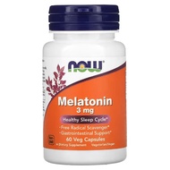 Melatonin 3mg 60/180 Veg Capsules | 5mg 120 Tablets | 10mg 100 Veg Capsules | Sleep Support By Now