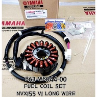 FUEL COIL SET ( WITH BRACKET AND CABLE TIES ) G NVX155 V1 LONG WIRE ( B63-H1410-11 ) YAMAHA 100% ORI