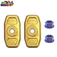 Fishtail Cover CB150R 2017 Exmotion CNC Gold Color With Nuts Accessories. aumshop239