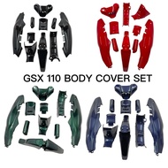 SUZUKI GSX 110 BODY COVER SET M-SEKI BLACK BLUE GREEN RED COVER SET M-SEKI GSX110 SUZUKI