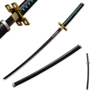 Sword fort Carbon Steel Demon Slayer Sword Real Metal, Handmade Katana Anime Cosplay Sword, About 41