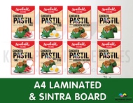Available Here Chicken Pastil Signage