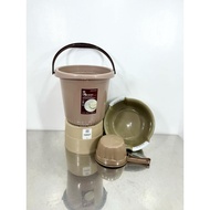4in1 Bathroom Essential Set/ Set of Pail, Basin, Stool and Dipper