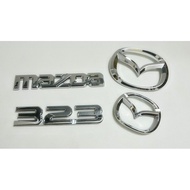 MAZDA 323 Front Label Rear Car Tail Sticker Word mazda3 mazda3 mazda3 Letter PROTEGE