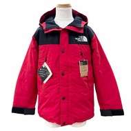 全新未使用商品 ▼ THE NORTH FACE ND92549 登山羽絨外套 GORE-TEX 標誌刺繡連帽雙拉鍊羽絨外套RED/黑色 S 碼 正品 男款