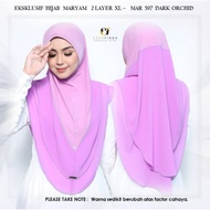 🌹TUDUNG MARYAM - SAIZ XL🌹TUDUNG 2 LAYER - EKSKLUSIF HIJAB EZZUFIRDA