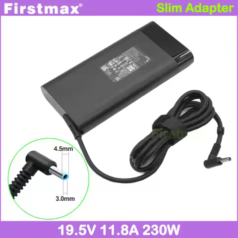 19.5V 11.8A 230W Charger for HP Victus Gaming 15-fa0000 15-fb0000 ZBook Create G7 Laptop Adapter TPN