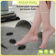 Silicone rabbit foot massage mat foot cleaning massage mat bathroom rabbit floor mat