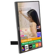 Anmite 15.6 Inch WiFi Wireless Android TV Smart Projection Monitor Portable Display for Laptop Mac a