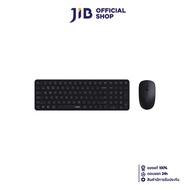 KEYBOARD & MOUSE (คีย์บอร์ดและเมาส์ไร้สาย) RAPOO 9320M MULTI-MODE (BLACK) (9320M-BK)