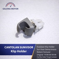 GANTUNGAN Original sun visor hanger for innova reborn sienta fortuner