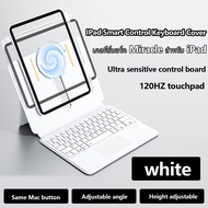 [หมุนได้+ถอดปกได้❗]เคสคีย์บอร์ดสำหรับไอแพด ปรับระดับสูง-ต่ำได้ for ไอแพดIPAD Air7/Air6（11 นิ้ว - 13 