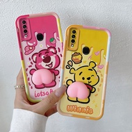for OPPO  A8 A31 2020 cartoon pattern phone case Shockproof Silicone Phone soft Case Large wavy cove