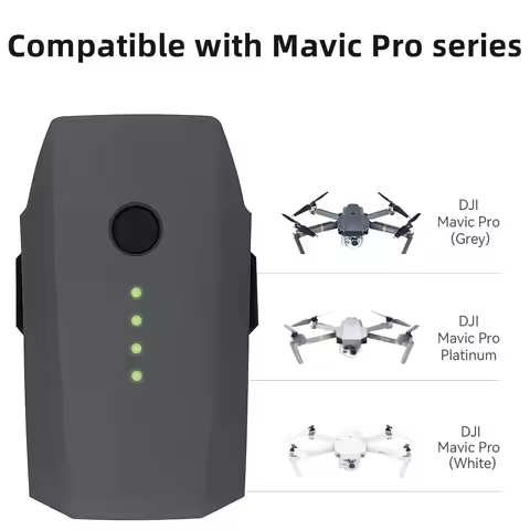 For Mavic Pro Battery 3830mAh Flight Time of 27 Minutes Compatible with Mavic Pro Series Intelligent