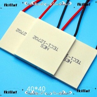 FKILA Semiconductor Cooling Sheet, 40x40mm 5 Styles Refrigeration Plate, High Quality TEC1-06303 TES