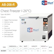 Gea Chest Freezer Box Ab 226 R- Putih Ab-226R (Medan)
