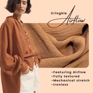 CEY AIRFLOW FABRIC KRINGKEL/crinkle/cringkle Premium Import mix